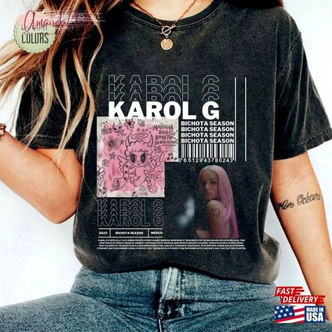 Karol G Hip Hop T-Shirt 90S Vintage Bootleg Tee Comfort Colors Shirt Classic Check more at https://amandaarts.com/product/karol-g-hip-hop-t-shirt-90s-vintage-bootleg-tee-comfort-colors-shirt-classic/ Comfort Colors Shirt, 90s Vintage, Vintage Tshirts, Comfort Colors, Hip Hop, T Shirt, Color