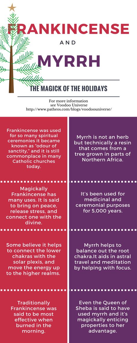 Myrrh and Frankincense magick inforgraphic by Lilith Dorsey. All rights reserved. Myrrh Spiritual Meaning, Frankincense And Myrrh Benefits, Learn Witchcraft, Natural Bug Repellant, Unique Homemade Gifts, Spiritual Places, Bug Repellant, Frankincense And Myrrh, Natural Bug Repellent