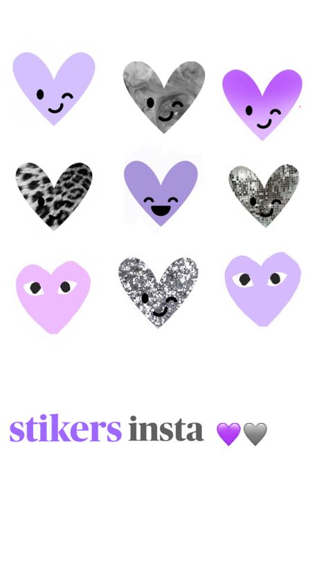 Instagram Heart, Snapchat Stickers, Iphone Instagram, Heart Stickers, Cute Stickers, Decoupage, Snapchat, Collage, Photo And Video