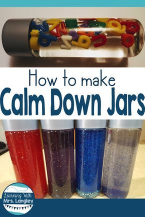 Things In The Classroom, Family Function Outfit, Quiet Critters, Function Outfit, Calm Down Jar, Calm Down Kit, Calm Down Bottle, Conscious Discipline, Calm Down Corner