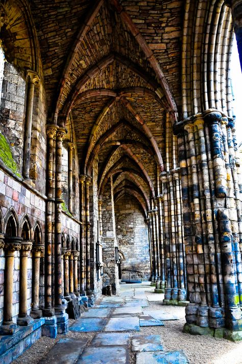 The Ruins of Holyrood Abbey at the Royal Palace of Holyroodhouse Edinburgh Scotland Scottish Ruins, Palace Of Holyroodhouse, Holyrood Abbey, Holyrood Palace Edinburgh Scotland, Holyrood Palace, Castle Stalker Scotland, Dalhousie Castle Scotland, Uk Trip, The Royal Palace