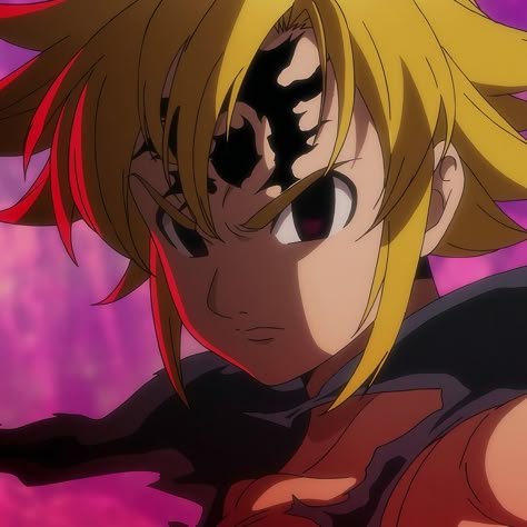 Meliodas Demon Mark, Demon Mark, Seven Deadly Sins, Hair, Anime, Black