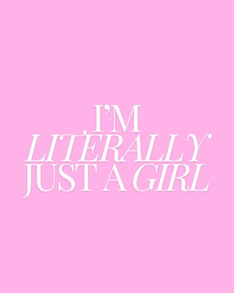 I’m just a girl ♡♪☆🫶🏽 I M Just A Girl, I’m Just A Girl Quotes, Just A Girl, I’m Just A Girl Wallpapers, I'm Just A Girl, I’m Just A Girl, Im Just A Girl, Im That Girl Beyonce, Im Literally Just A Girl Quote