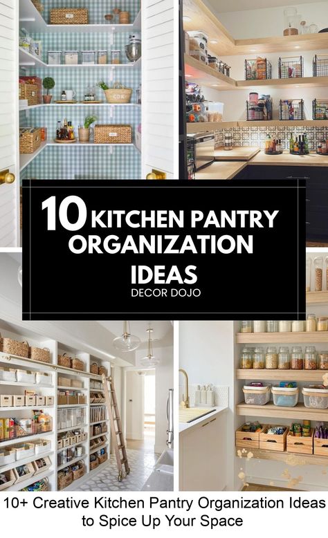 Unlock the secret to a neat and efficient kitchen with our Kitchen Pantry Organization Ideas board! Explore a range of clever tips and innovative storage solutions tailored for any pantry size. From lazy Susans and can dispensers to labeled bins and shelf dividers, find everything you need to keep your pantry clutter-free. Perfect for home chefs looking to streamline their cooking space and simplify meal prep. Kitchen Pantry Organization Ideas, Pantry Size, Narrow Pantry, Grocery Organization, Kitchen Pantry Organization, Pantry Organization Ideas, Pantry Decor, Ceiling Shelves, Clutter Free Kitchen