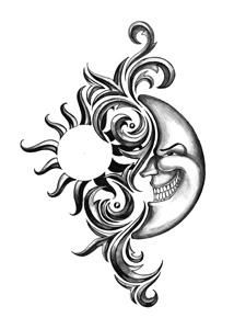 123 views Celtic Sun And Moon, Celtic Sun, Moon Sun Tattoo, Celestial Tattoo, Sun And Moon Tattoo, Tattoos Infinity, Moon Tattoo Designs, Sun Tattoos, Tattoos Skull