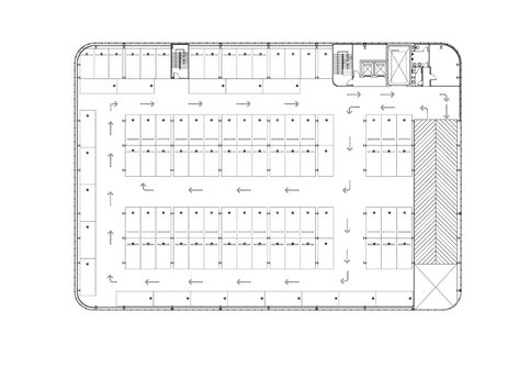 Parking Plan Design, Carpark Design, Parking Ideas, Parking Design Plan, Parking Plan Architecture, Basement Parking, Office Building Floor Plan, Basement Parking Plan, Parking Layout Plan