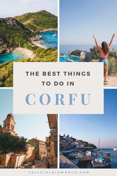 Check out the best things to do in Corfu, Greece if you're heading there this summer. free things to do in Corfu | what to do in Corfu | things to see in Corfu | Corfu beaches | top Corfu attractions | top Corfu activities | best places to visit in Corfu | things to do in Corfu Old Town | Corfu travel tips | Corfu travel guide | beautiful places in Corfu | Corfu photography | #Corfu #Greece Corfu Greece Restaurants, Corfu Best Beaches, Kerkyra Corfu, Rovinia Beach Corfu, Durrells In Corfu, Corfu Beaches, Corfu Old Town, Corfu Island, Greece Beach