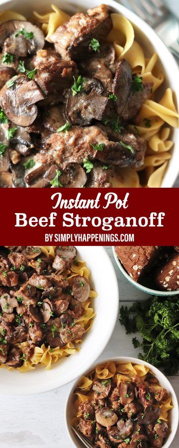 Pressure Cooker Beef Stroganoff, Crock Pot Stroganoff, Classic Beef Stroganoff Recipe, Instant Pot Beef Stroganoff, Beef Recipe Instant Pot, Beef Stroganoff Crockpot, Beef Stroganoff Easy, Sour Cream Sauce, Potted Beef