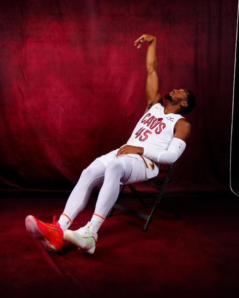 Donovan Mitchell | Year 8️⃣🕷️ | Instagram Wnba Media Day, Nba Media Day, Sports Photoshoot, Donovan Mitchell, Media Day, Year 8, Nba Pictures, Wnba, Nba