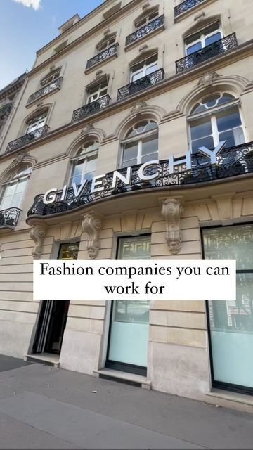 Giada Graziano on Instagram: "Are you looking for a job in fashion, but you have run out of options? There isn’t only Vogue, Dior, and Chanel if you want to work in fashion. In fact, even though it’s absolutely possible to get an internship or a job at these companies, I always recommend extending your options and I want to show you that there are many other places in the industry you can work for😍 So if you are at the beginning of your career in fashion, and you are looking for an internship Dior Internship, Vogue Internship, Job In Fashion, October Moodboard, Architect Jobs, Career In Fashion, Givenchy Fashion, Fashion Jobs, Looking For A Job