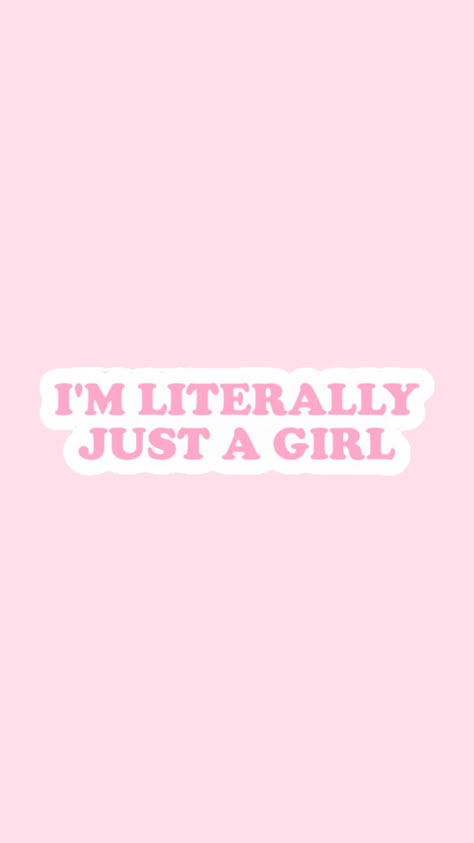 “I’m literally just a girl🎀” fr fr Legally Blonde, Scrapbook Journal, Girl Wallpaper, Just A Girl, Just Girly Things, Girly Things, A Girl, Cute Wallpapers, Vision Board