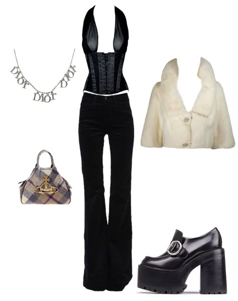 Dior Aesthetic Outfit, 2000s Dior, Dior Aesthetic, Outfits 2000s, Edgy Chic, 2000s Fashion Outfits, Fashion Hub, Swaggy Outfits, Aesthetic Outfit