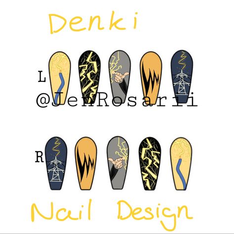 Dabi Nails Design, Mha Nail Ideas, Bakugo Inspired Nails, Kirishima Nails, Mha Nail Designs, My Hero Academia Nails Acrylic, Anime Nails My Hero Academia, Deku Nails Art, My Hero Academia Inspired Nails