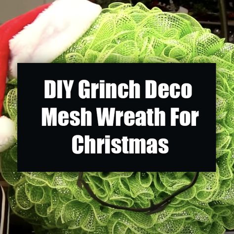 diy christmas wreath grinch videos christmas diy ideas christmas diy decoration diy and crafts diy christmas wreath ideas christmas crafts to make christmas crafts for 2020 simple christmas crafts to make christmas crafts to make at home christmas crafts 2020 grinch deco mesh wreath Grinch Face Wreath, Grinch Diy Wreath, How To Make A Grinch Wreath, Grinch Mesh Wreath, Grinch Wreath Ideas, Grinch Wreath Diy, Diy Grinch Wreath, Grinch Videos, Diy Ideas Christmas