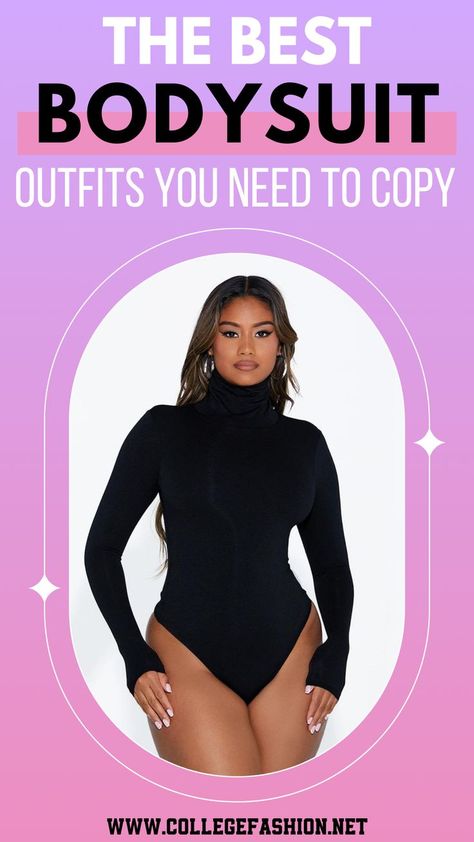 bodysuit outfit ideas for women Bodysuit Outfit Ideas Casual, Black Bodysuit Work Outfit, Long Sleeve Bodysuit Outfit Ideas, Long Sleeve Bodysuit Outfit Fall, How To Style Black Bodysuit, How To Style A Black Bodysuit, How To Style Bodysuit Outfit, Wolford Bodysuit Outfit, Black Bodysuit Outfit Ideas