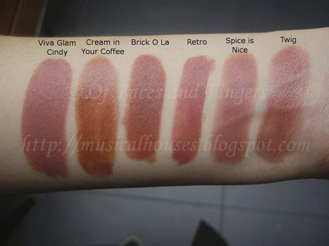 MAC Pinky-Brown Neutral Lipstick Swatches! (might not be up-to-date / available...) Brown Lipstick Shades, Neutral Lipstick, Best Mac Lipstick, Mac Lipstick Swatches, Mac Lipstick Shades, Neutral Lips, Brown Lipstick, Natural Lipstick, Best Lipsticks