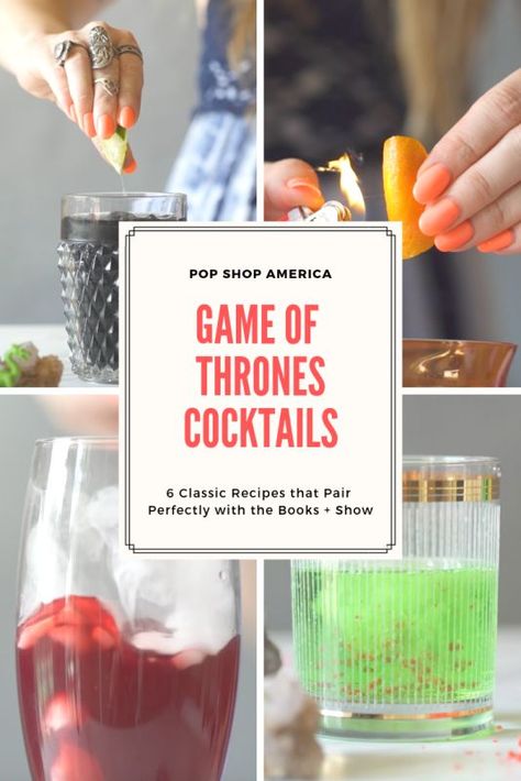 Game of Thrones Cocktail Recipes Free Harry Potter Printables, Fantasy Drinks, Peach Cocktail Recipe, Game Of Thrones Cocktails, Cozy Cocktails, Goat Cheese Dip, Baked Goat Cheese, Mix Drinks, Harry Potter Printables