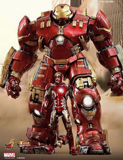 Hulk Buster and Ironman figures by Hot Toys! Hulk Buster, The Avengers Age Of Ultron, Iron Man Hulkbuster, Man Figure, Iron Man Suit, Avengers Age Of Ultron, Iron Man Armor, Iron Man Tony Stark, Avengers Age