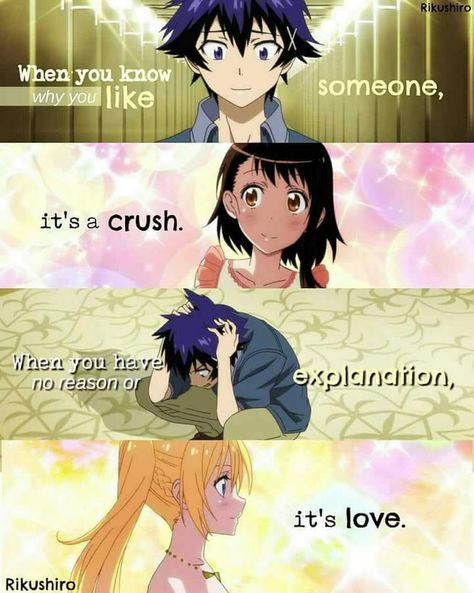 anime : Nisekoi// TEAM CHITOGE FTW Alluka Hxh, Anime Love Quotes, Manga Quotes, Anime Quotes Inspirational, Anime Memes Funny, Crush Quotes, Anime Life, Anime Quotes, Cute Anime Couples