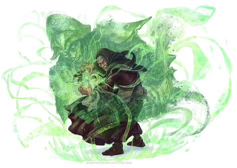 It's time to share Estra - Iconic Spiritualist from Pathfinder!&nbsp; **This is an art test, my interpretation of the original character designed by Wayne Reynolds ©&nbsp;Paizo Inc** I love he... Wayne Reynolds, Magic Realms, Stand User, Art Test, Types Of Magic, Fantasy Wizard, Dnd Races, Original Character, Dnd Characters