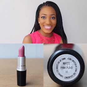 Oyime's Musings : MAC Pink Plaid Lipstick Review Nude Lipstick, Pink Plaid, Lip Balm, Mac, The Balm, Lips, Plaid, Makeup, Pink