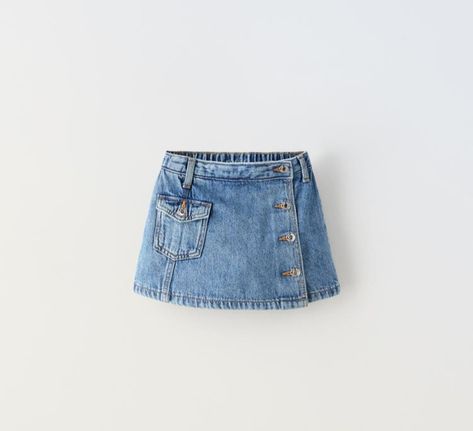 Fashion Anak, Kids Skirt, Skirts For Kids, Girls Shorts, Jacket Denim, Girls Denim, Short Girls, Kids Dress