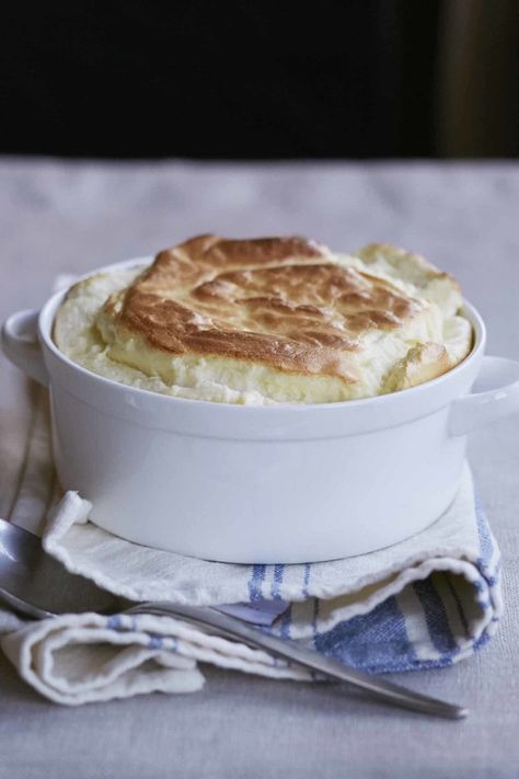 Giada De Laurentiis Will Make You Completely Rethink Casserole Recipes Cheese Souffle Recipes, Cheese Soufflé, Cookies With Lemon, Giada De Laurentiis Recipes, Lemon Ricotta Cookies, Giada Recipes, Cheese Souffle, Ricotta Cookies, Easy Cheese