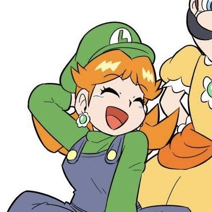 Daisy And Luigi Matching Pfp, Luigi And Daisy Matching Pfp, Daisy Matching Pfp, Daisy Luigi, Daisy And Luigi, Luigi And Daisy, Match Pfp, Matching Profile, Pfp Ideas