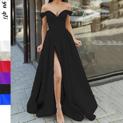 Deep V Neck Dress, Evening Party Gowns, Club Party Dresses, Split Maxi Dress, Backless Maxi Dresses, Pageant Dresses, Evening Gowns Formal, Prom Party Dresses, Sleeveless Maxi Dress