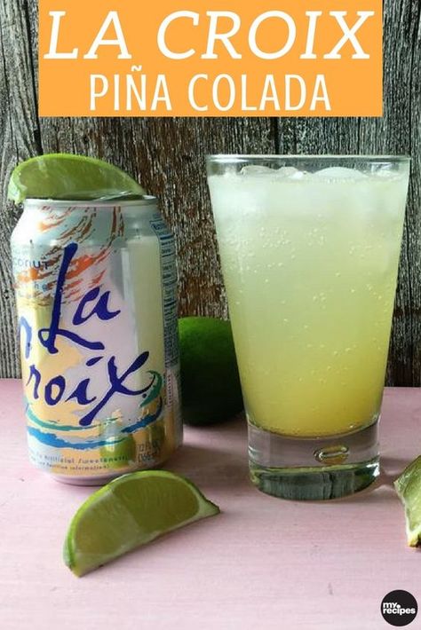 Low Calorie Malibu Rum Drinks, La Croix Cocktails Non Alcoholic, Low Calorie Mock Tails, Lime And Coconut Drink, Lime In The Coconut Cocktail, Tito’s Lemonade, Coconut Rum Drinks, Tito’s Pineapple Coconut Mojito, Frozen Pina Colada