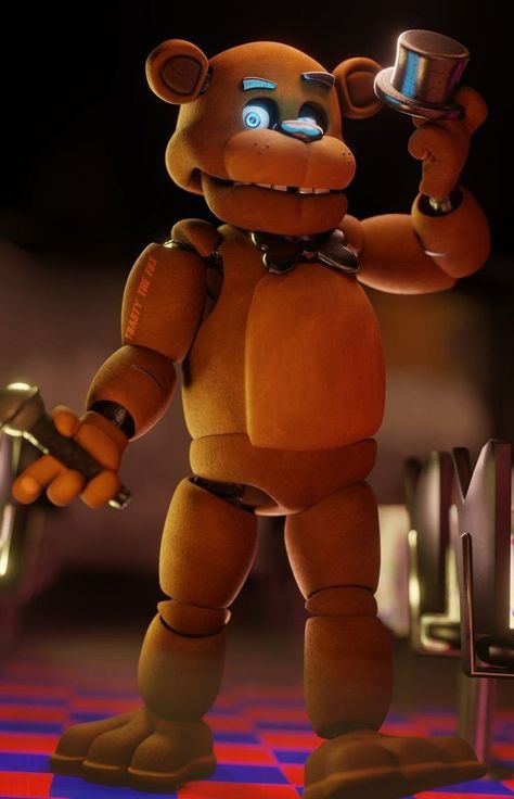 Fnaf Freddy Fazbear, Fnaf Wallpaper, Fnaf Photos, Music Rules, Avatar Legend Of Aang, Freddy 3, Fnaf Fanart, Fnaf Freddy, Toy Bonnie