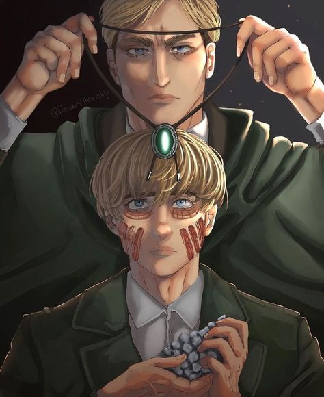 Cart Titan, Commander Erwin, Armin Alert, Aot Armin, Action Anime, Erwin Smith, Eren Yeager, Wallpaper Animes, Attack On Titan Fanart