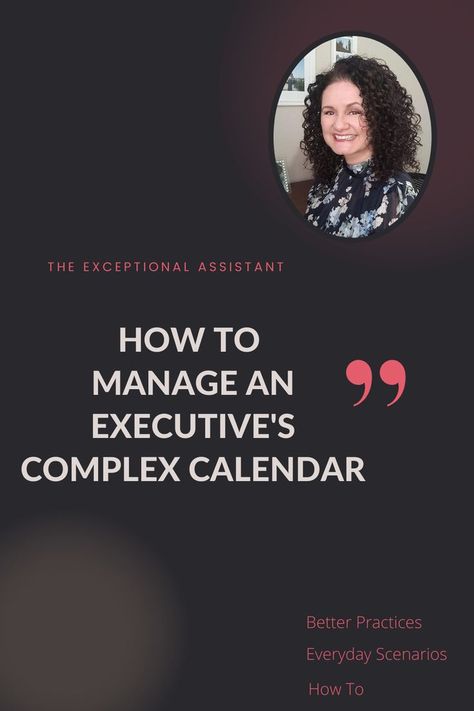 Executive Assistant Aesthetic, Executive Assistant Tips, Calendar Management, Executive Assistant, Office Manager, Personal Assistant, Work Space Organization, Career Growth, Instagram Bio