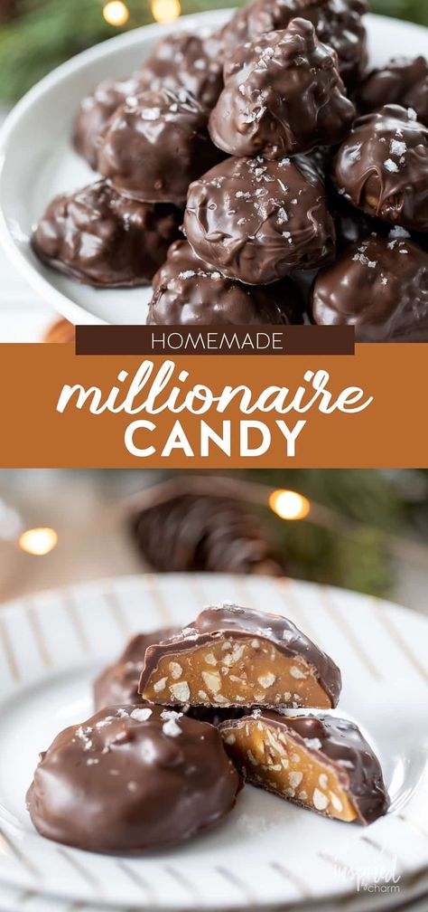 Taste Of Home Candy Recipes, Angel Food Candy Recipes, Homemade Caramels Recipe, Dark Chocolate Candy Recipes, Christmas Treats To Gift, Chocolate Bar Recipes Desserts, Magic Candy Recipe, Chocolate Drops Candy Recipe, Homemade Baking Gifts