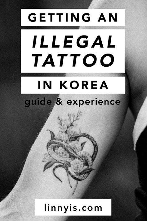 Made In Korea Tattoo, Seoul Tattoo, Tattoo Yourself, Korea Tattoo, Underground Tattoo, Countries Of Asia, Temple Tattoo, Seoul Korea Travel, Getting A Tattoo