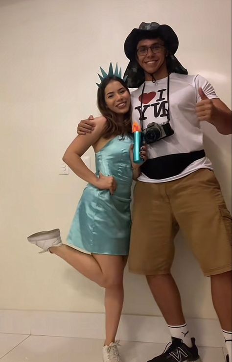 Miss Congeniality Couples Costume, I Love New York Halloween Costume, New York Halloween Costume, New York Costume, Halloween Casal, Halloween Parejas, Miss Congeniality, Queen E, I Love Ny