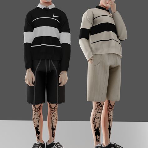 Sims 4 Male Nike Clothes, Sims 4 Male Puffer Jacket, Sims 4 Male Look Book, Sims 4 Cc Male Shoes, Sims 4 Men Clothing, Sims 4 Male Clothes, Sims 4 Cheats, Play Sims 4