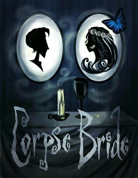 Tim Burton's "Corpse Bride" Movie Poster Project, Corpse Bride Wedding, Corpse Bride Movie, Corpse Bride Art, The Corpse Bride, Tim Burton Corpse Bride, Tim Burton Characters, Tim Burton Style, Poster Project