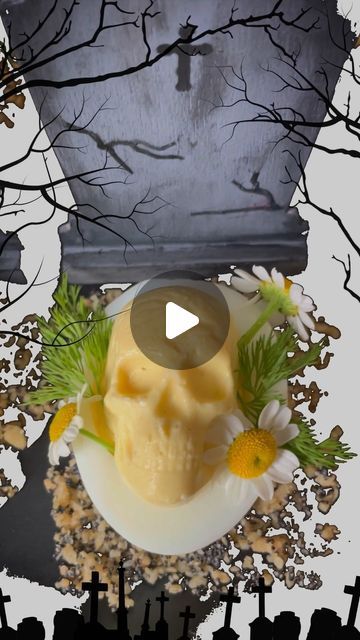 Edible Soil, Halloween Party Planning, Sautéed Onions, Newest Horror Movies, Skull Mold, Halloween Appetizers, Deviled Eggs Recipe, Crispy Onions, Gruyere Cheese