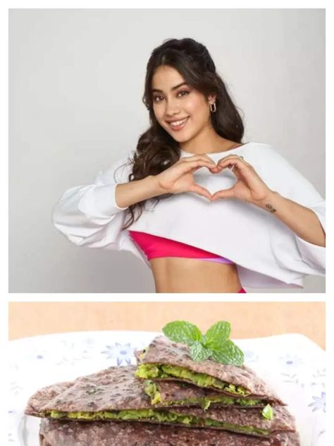 ​Janhvi Kapoor's post-workout meal of Ragi Sweet Potato Paratha is all things healthy​ | Times of India Sweet Potato Paratha, Potato Paratha, Janhvi Kapoor, Post Workout Food, Coriander Powder, Green Chilli, Coriander Leaves, Mashed Sweet Potatoes, Sweet Potato Recipes