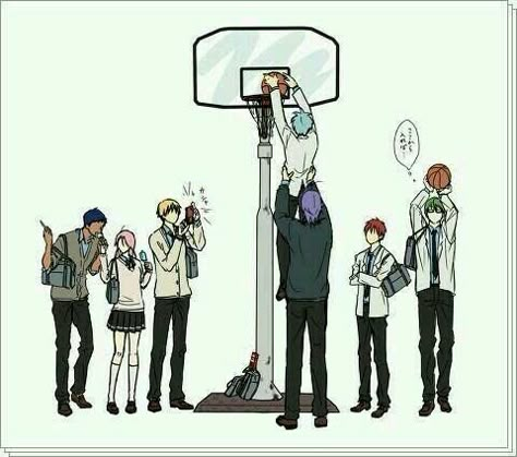 Gom X Kuroko, Desenhos Love, Kuroko No Basket Characters, Basketball Kuroko, Kuroko Basket, Kurokos Basketball, Kuroko Basketball, Generation Of Miracles, Kuroko No Basketball