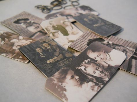 Photo Crafts, Genealogy Scrapbooking, Heritage Scrapbooking, Faux Tin, Style Tutorial, Creative Tutorials, Altered Photo, Photo Style, Photo Projects