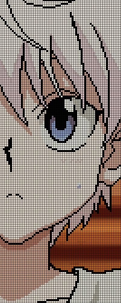 Killua Pixel Art Grid, Hunter X Hunter Pixel Art Grid, Hunter X Hunter Cross Stitch, Anime Crochet Grid, Hxh Pixel Art, Hunter X Hunter Pixel Art, Anime Pixel Art Grid, Yarn Pictures, Hook Game