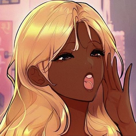 Gyaru Pfp Black, Gyaru Anime Pfp, Poc Pfp Girl, Black Gyaru Pfp, Gyaru Pfp Anime, Black Manga Girl, Pfp Anime Black, Blasian Pfp, Black Pfp Icon