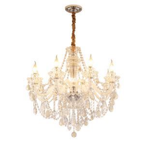 Pendant Chandelier Dining Room, Crystal Chandelier Dining Room, Dining Room Lamps, Dining Room Restaurant, Elegant Pendant Lighting, Modern Lighting Chandeliers, Apartment Organization, Luxury Chandelier, Crystal Chandeliers