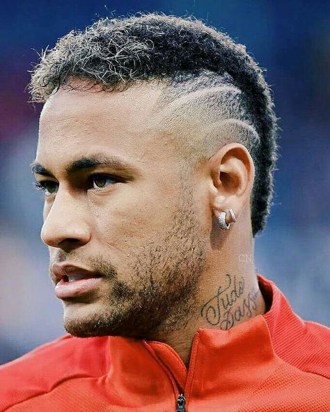 Neymar Short Hair, Neymar Jr Haircut, Hairstyle Neymar, Barber Shop Pictures, Neymar Jr Tattoos, Neymar Jr Hairstyle, Men Fade Haircut Short, 3b Hair, Short Hair For Boys