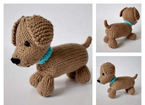 Loyal Puppy Free Knitting Pattern Rabbit Knitting Pattern Free, Baby Boy Knitting Patterns Free, Knitting Bear, Knitting Patterns Free Dog, Rabbit Knitting Pattern, Knitting Dolls Free Patterns, Knitted Dolls Free, Knitted Toys Free, Knitted Rabbit