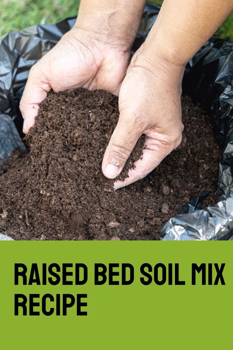 Raised Bed Soil Mix Recipe Raised Bed Gardening, Budget Garden, Fall Garden Vegetables, Gardening Hacks, Garden Planner, Raised Planter, Square Foot Gardening, Peat Moss, Soil Health