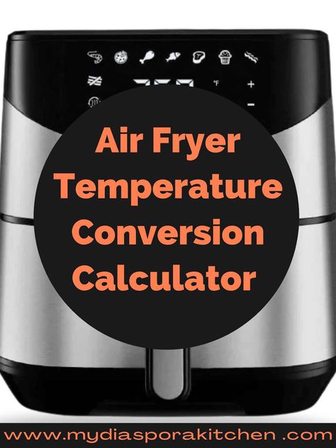 My Air fryer has fast become my favorite thing to cook with. I have since started converting my oven recipes to cook in it. This air fryer temperature conversion calculator #airfryerrecipes #airfryercalculator #airfryerconversion #airfryertemperature Oven Vs Air Fryer Time, Air Fryer Conversion Chart, Oven Temperature Conversion, Cooking Timers, Air Fryer Recipes Snacks, Oven Temperature, Cafeteria Food, Air Fryer Cooking Times, Cooks Air Fryer