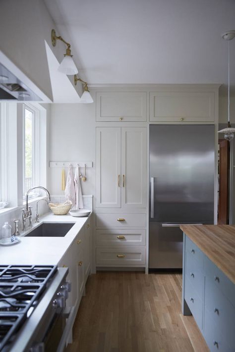 Kitchen of the Week: Seattle Cookbook Author Aran Goyoaga’s Under-Budget Kitchen Remodel Aran Goyoaga, Kitchen Remake, Kitchen Moodboard, Types Of Kitchen Cabinets, Painting Kitchen Cabinets White, Edgecomb Gray, Farm Road, Indian Cookbook, Budget Kitchen Remodel